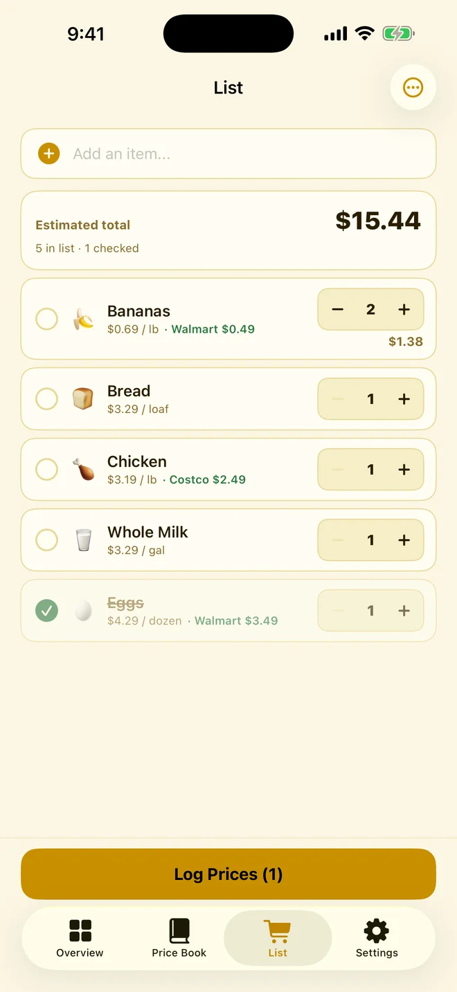 Remember the better price